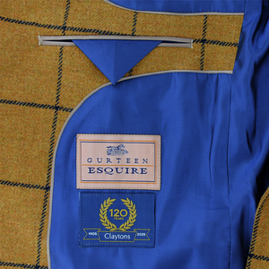 Mustard Navy Overcheck Jacket