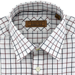 Load image into Gallery viewer, Gurteen Burgundy Esquire Brushed Cotton Shirt
