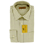 Load image into Gallery viewer, Gurteen Esquire Brushed Cotton Shirt Cumbria Corn
