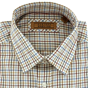 Gurteen Esquire Brushed Cotton Shirt Cumbria Lemon