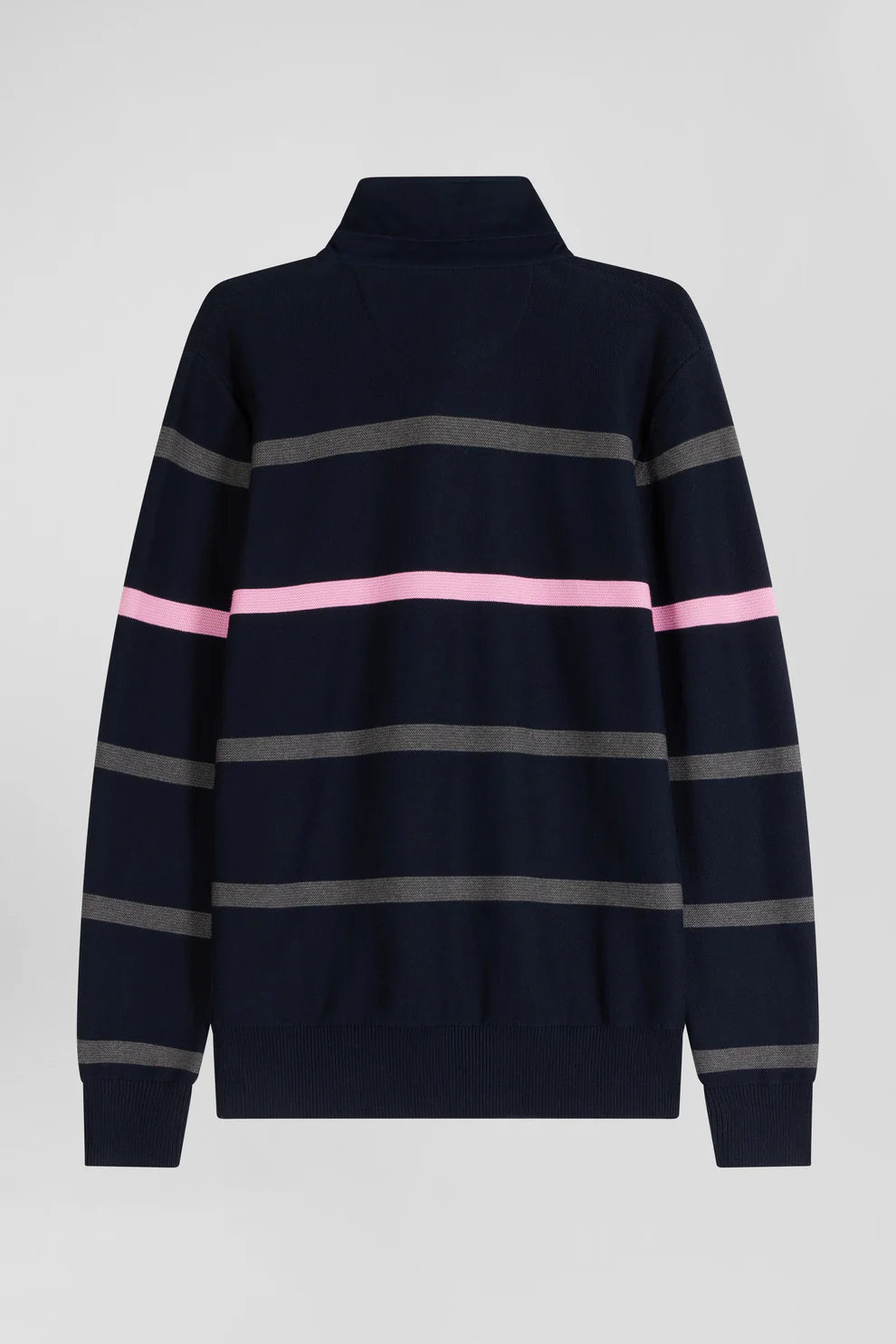 Eden Park Navy Striped Rugby Top Marine