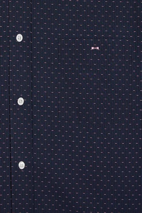 Marine Neat Print Shirt