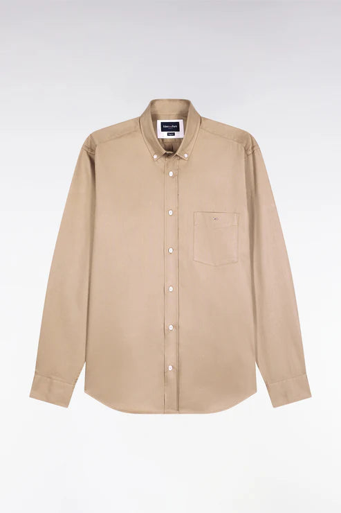 Sand Pique Cotton Shirt