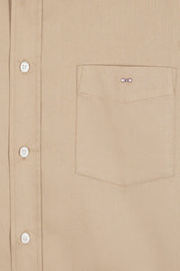 Sand Pique Cotton Shirt