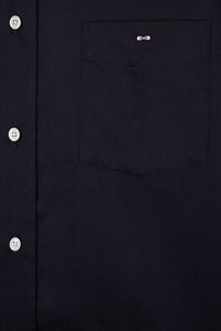 Marine Pique Cotton Shirt
