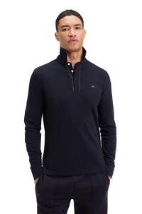 Marine Long Sleeve Polo Shirt