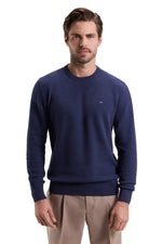 Load image into Gallery viewer, Blue Crew Neck Sweater
