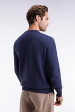 Load image into Gallery viewer, Blue Crew Neck Sweater
