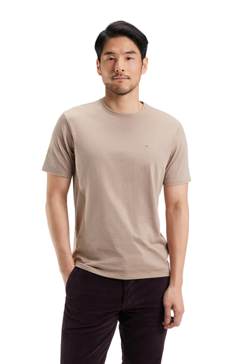 Beige Cotton T-Shirt