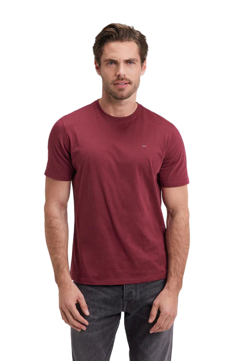 Wine Cotton T-Shirt