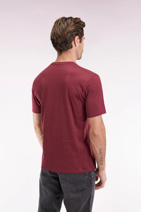 Wine Cotton T-Shirt