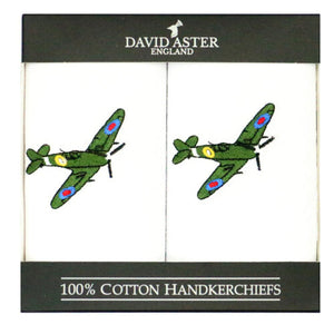 Spitfire Embroidered Handkerchiefs