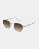 Load image into Gallery viewer, Hello Sunglasses Gold Matte
