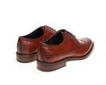 Load image into Gallery viewer, John White Tan Hogarth Brogue Shoes

