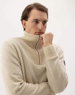 Load image into Gallery viewer, Cream Bosse Windproof Half Zip
