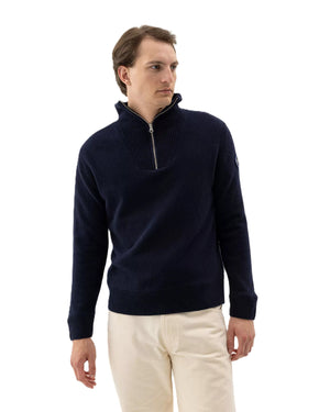 Navy Bosse Windproof Half Zip