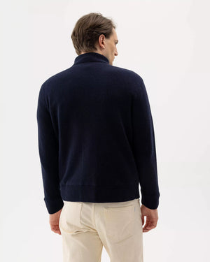 Navy Bosse Windproof Half Zip