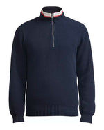 Load image into Gallery viewer, Holebrook Sweden Classic Half Zip Sweater Navy
