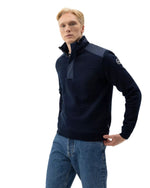 Load image into Gallery viewer, Navy Eskil Half Zip Sweater
