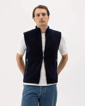 Navy Windproof Vest
