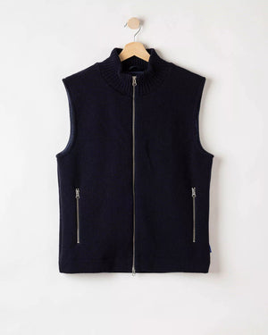 Navy Windproof Vest