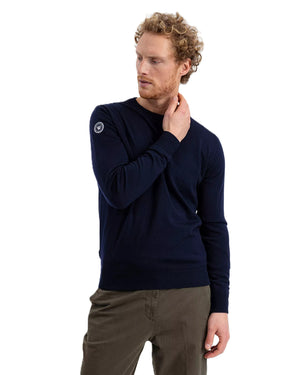 Navy Crew Neck Jesper