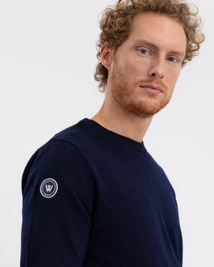 Navy Crew Neck Jesper