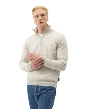 Grey Quarter Zip Jesper