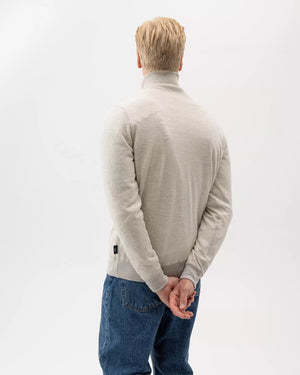 Grey Quarter Zip Jesper