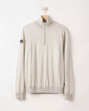Grey Quarter Zip Jesper