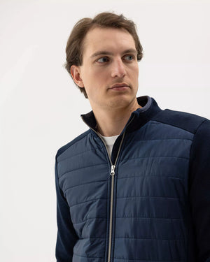 Navy Peder Full Zip