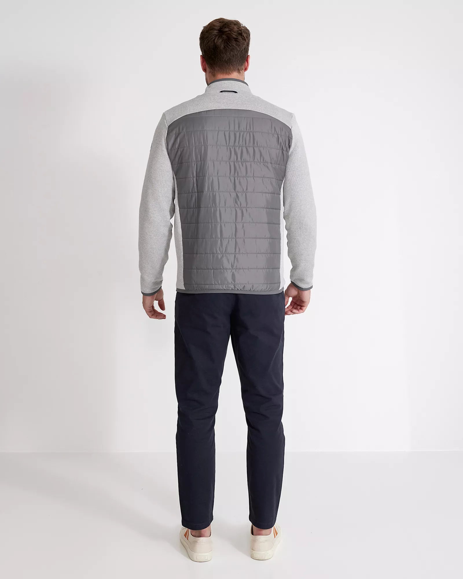 Holebrook Sweden Windproof Peder Zip Through Jacket Grey