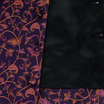 Load image into Gallery viewer, Floral Metallic Thread Waistcoat Purple
