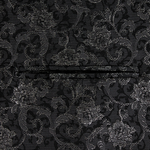 Load image into Gallery viewer, Floral Metallic Thread Waistcoat Black
