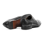 Load image into Gallery viewer, Black Bielsa Brogue Shoes
