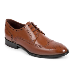 Tan Bielsa Brogue Shoes