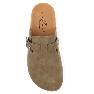 Green Veluna Sandals
