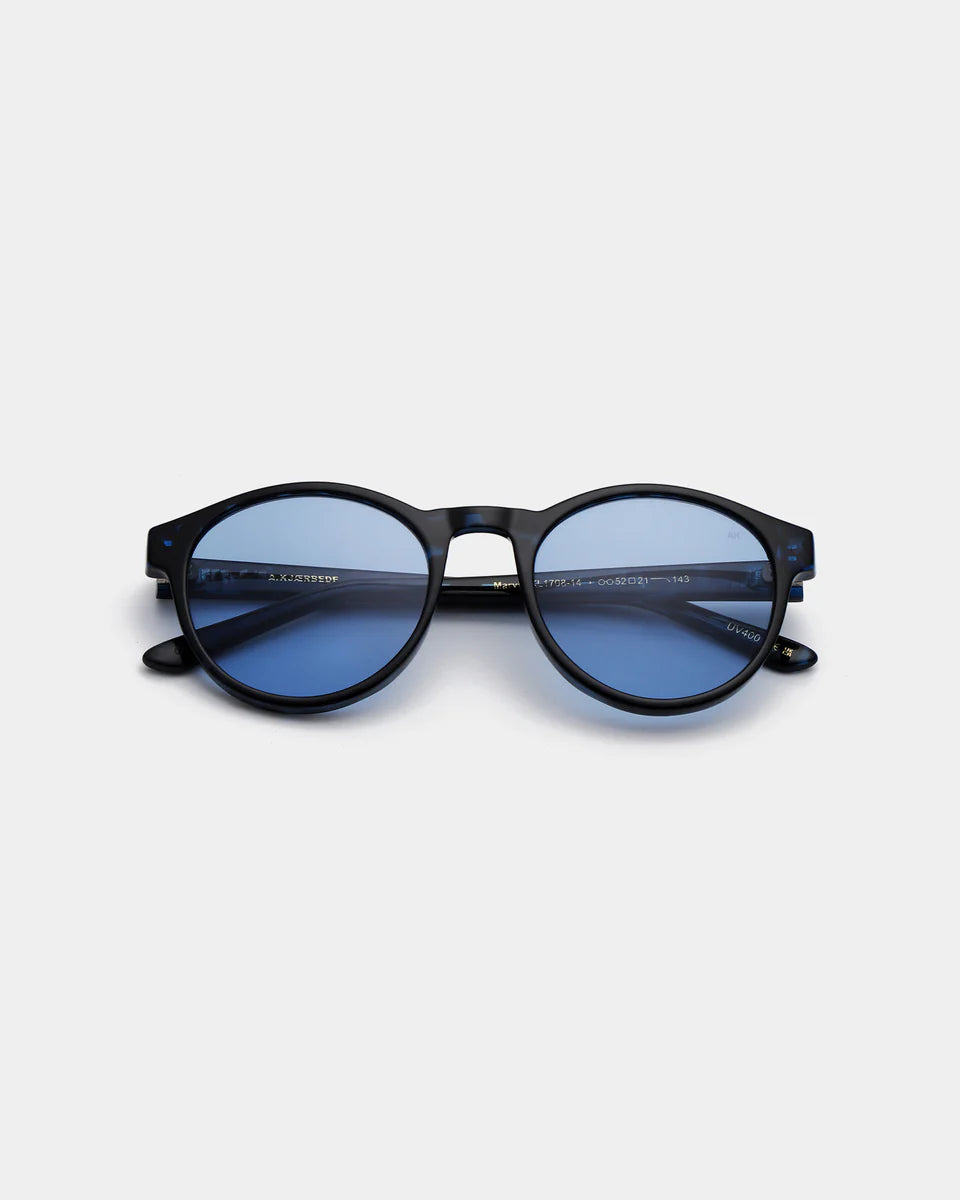 A. Kjaerbede Marvin Sunglasses Demi Blue