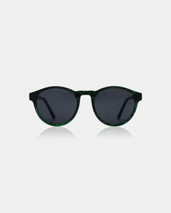 A. Kjaerbede Marvin Sunglasses Green Marble Transparent