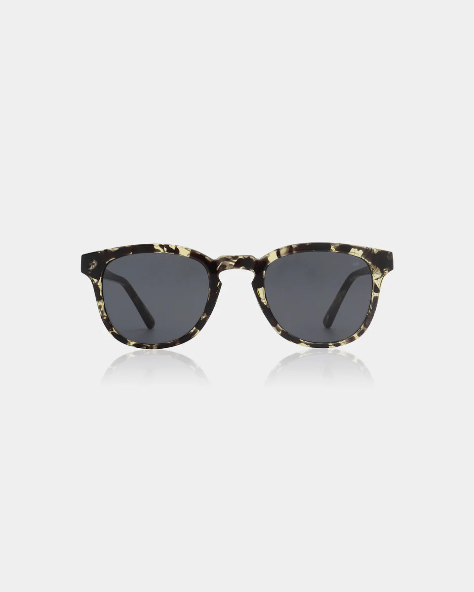 A. Kjaerbede Bate Sunglasses Black Yellow Tortoise