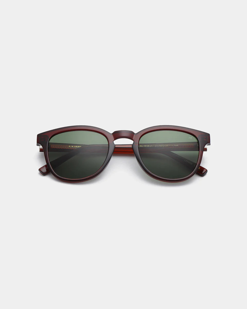 A. Kjaerbede Bate Sunglasses Brown Transparent