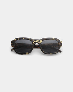 A. Kjaerbede Halo Sunglasses Black Yellow Tortoise