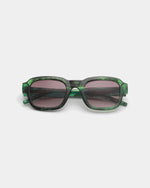 Load image into Gallery viewer, A. Kjaerbede Halo Sunglasses Green Marble Transparent
