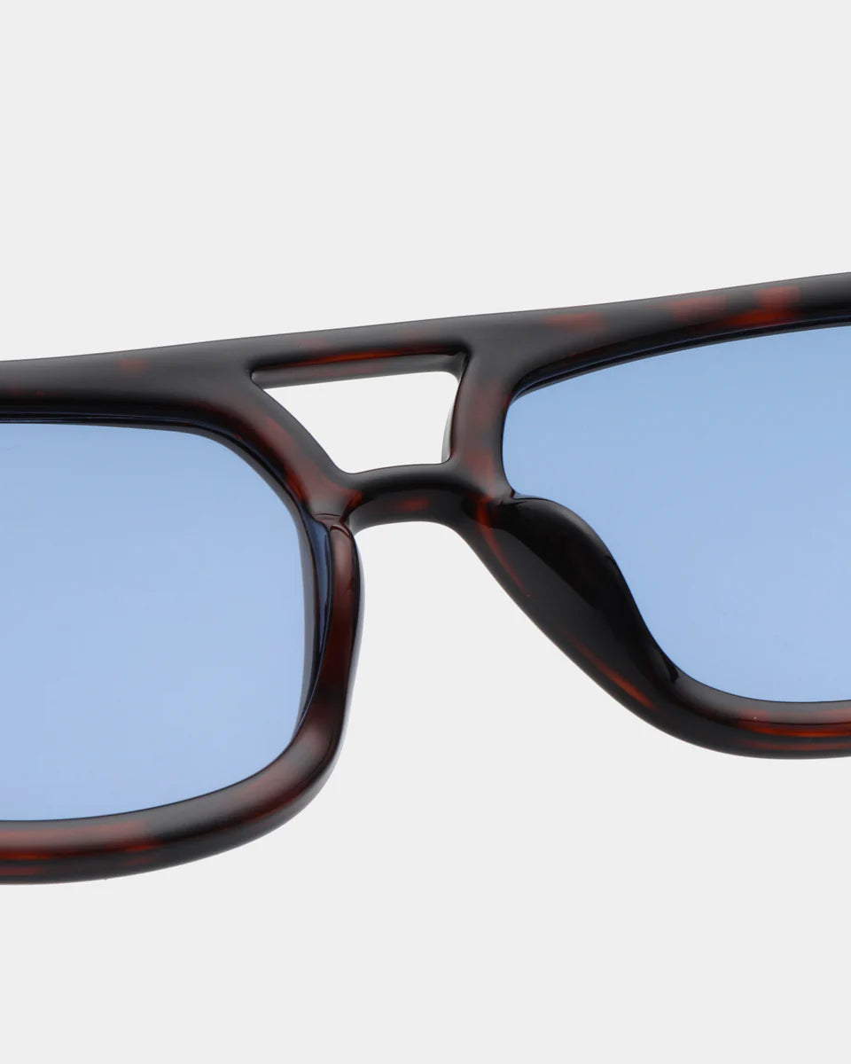 A. Kjaerbede Kaya Sunglasses Demi Tortoise Blue