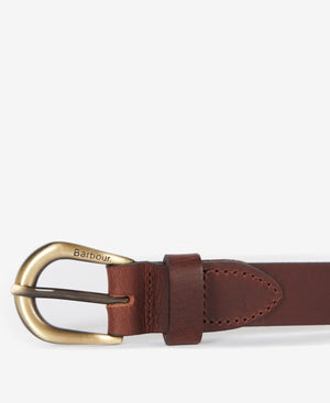 Brown Allanton Leather Belt