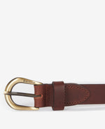 Load image into Gallery viewer, Brown Allanton Leather Belt
