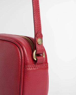 Red Daphne Mini Crossbody Bag