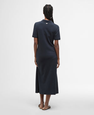 Navy Celeste Midi Dress