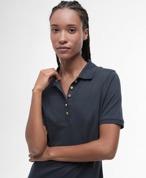 Navy Celeste Midi Dress