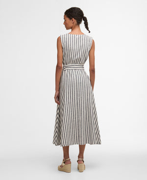 Navy Inez Midi Dress